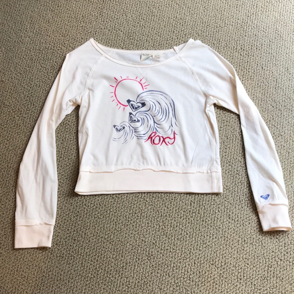 Cropped long sleeve Roxy t-shirt